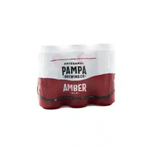 Cerveza PAMPA Amber Lata 473 ml