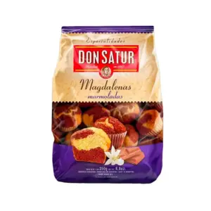 Magdalenas DON SATUR Marmolada 200 Gramos