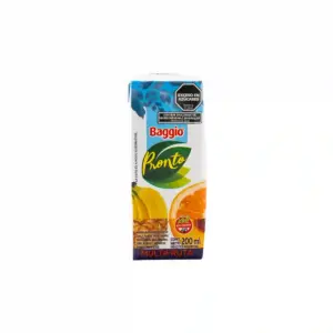 Jugo BAGGIO P.S/Azuc.Tb.x Multifruta 200 ml