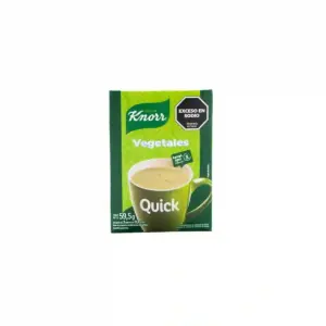 Sopa Quick KNORR Vegetal 5 Sobres